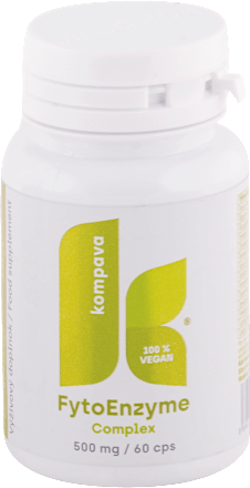 Kapsuly FytoEnzyme Complex 500 mg Kompava
