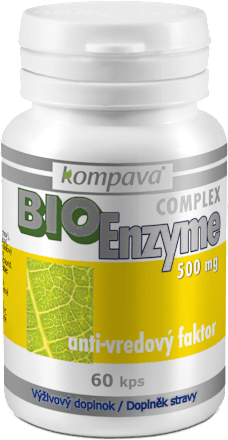 Kapsuly FytoEnzyme Complex 500 mg Kompava