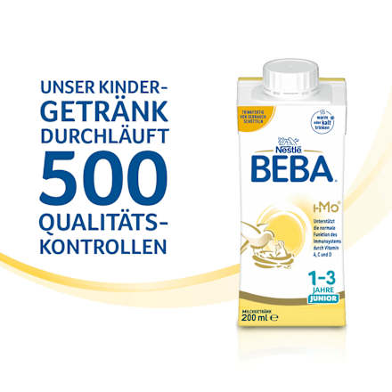 Milchgetränk trinkfertig, Junior, ab 1 Jahr Nestlé BEBA