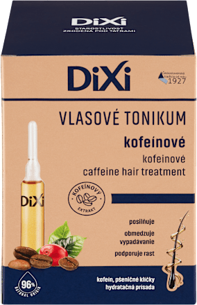 Kofeínové vlasové tonikum v ampulkách DiXi