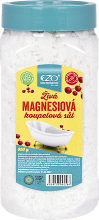 sůl koupelová živá magneziová  Ezo