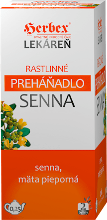 Rastlinné preháňadlo Senna Herbex