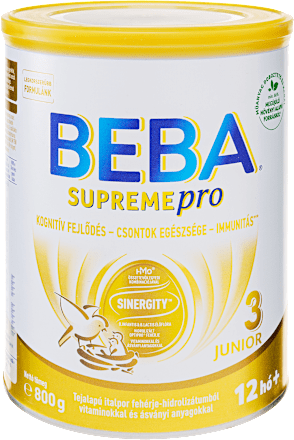 Supremepro 3 Junior tejalapú italpor fehérje-hidrolizátumból  BEBA