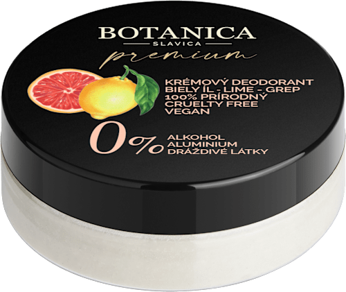 Prírodný krémový dezodorant lime, grep BOTANICA SLAVICA