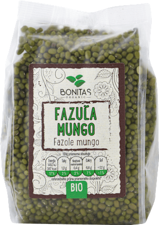 Bio Fazuľa Mungo BONITAS ORGANIC
