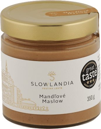 Mandľové maslo Maslow SLOWLANDIA