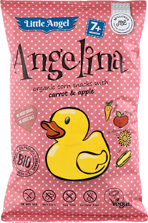 Био царевичен снакс Angelina, 7+м Little Angel