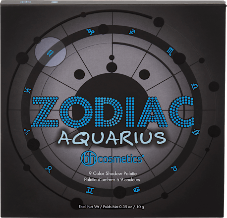 Mini Lidschattenpalette Zodiac Aquarius bh cosmetics