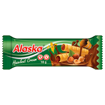 Hazelnut Cream kukuruzne rolnice Alaska