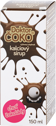 Kalciový sirup Doktor Čoko Vulm