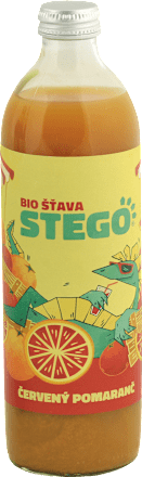 Bio Šťava Červený pomaranč STEGO
