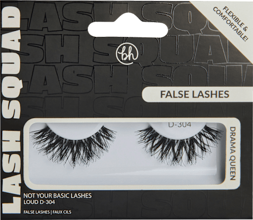 Künstliche Wimpern Drama Queen D-304 Loud (1 Paar) bh cosmetics