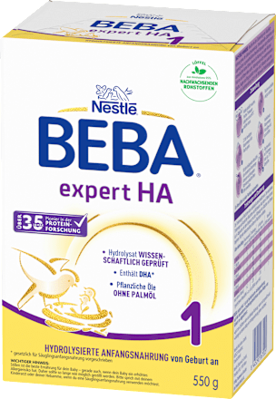Anfangsmilch Expert HA1 von Geburt an Nestlé BEBA