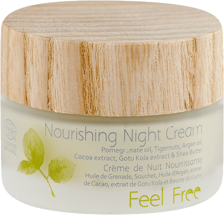 Hranljiva noćna krema za lice Feel Free