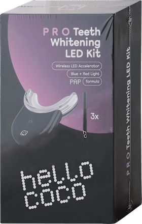 Súprava na bielenie zubov Pro Teeth Whitening LED Kit HELLO COCO