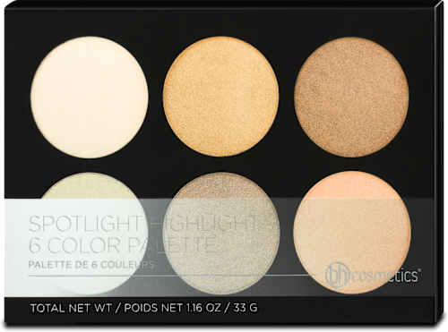 Spotlight Highlight 6 Color Palette bh cosmetics