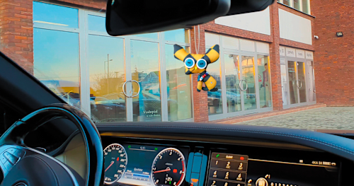 Vôňa do auta HUBERT #8 kojot Fresh and Funny