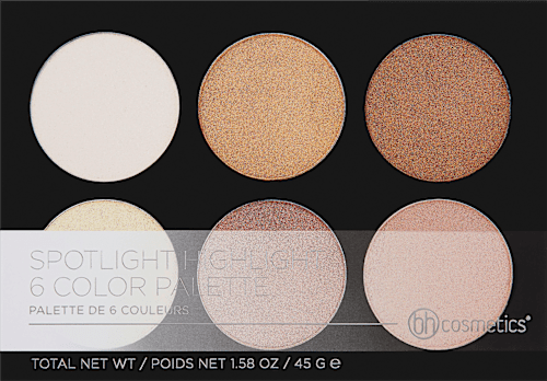 Spotlight Highlight 6 Color Palette bh cosmetics