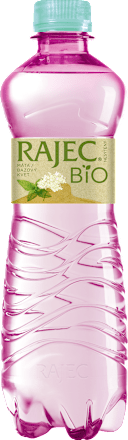 Bio pramenitá voda mäta a bazový kvet - nesýtená Rajec