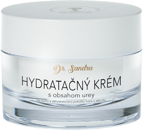 Hydratačný pleťový krém s ureou Dr. Sandra