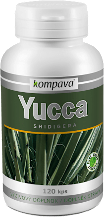 Kapsuly Yucca Shidigera 450 mg Kompava