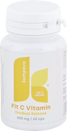Kapsuly Fit C Vitamin Gradual Release 500 mg Kompava