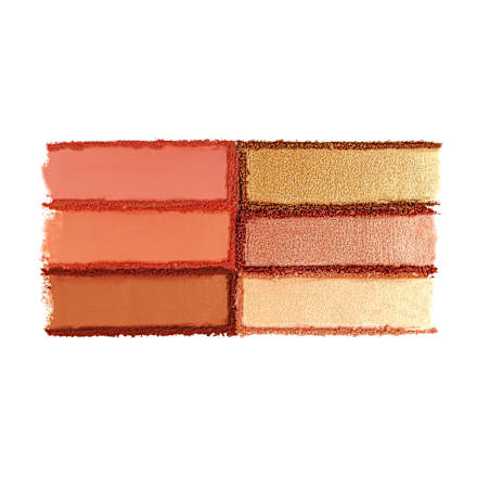 Paleta rdečil in osvetljevalcev Glowing in Greece bh cosmetics