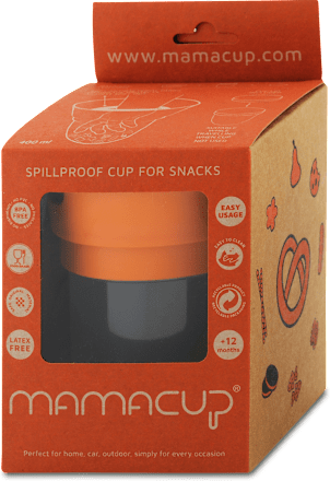 Nádoba na snack - dievča mamacup