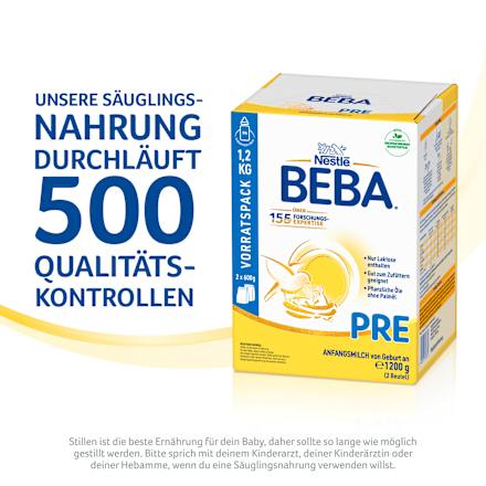 Anfangsmilch Pre von Geburt an Nestlé BEBA
