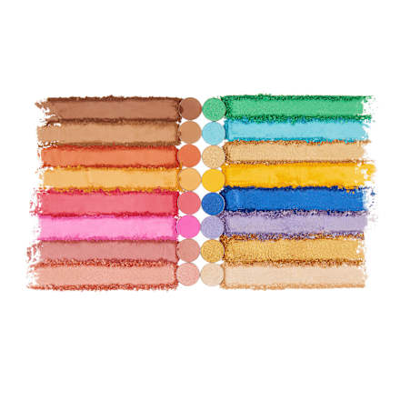 Paleta senčil za veke Colori Vivaci bh cosmetics