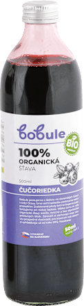100 % Bio organická šťava Čučoriedka bobule