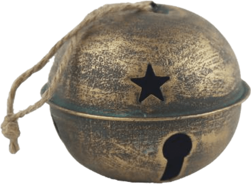 rolnička k zavěšení zlatá MOREX