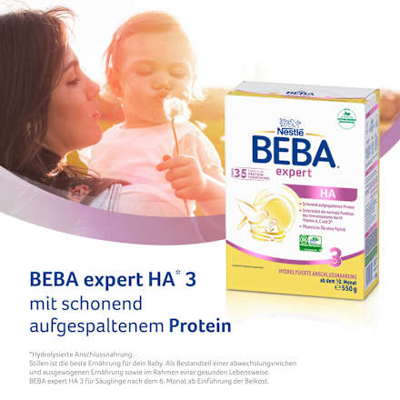 Folgemilch Expert HA3 ab dem 10. Monat Nestlé BEBA