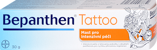Tattoo mast pro intenzivní péči Bepanthen
