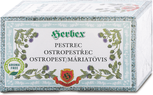 Bylinný čaj pestrec mariánsky Herbex