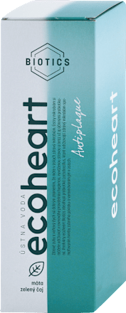 Ústna voda BIOTICS Antiplaque  ecoheart