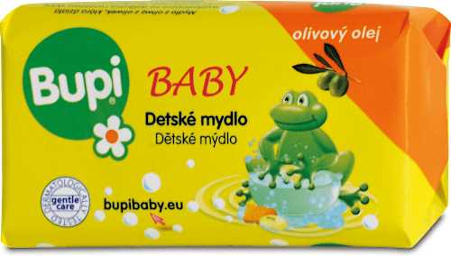 Detské mydlo s olivovým olejom Bupi