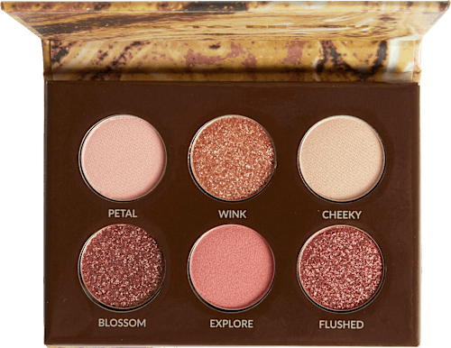 Lidschattenplatte Unleashed Blushing bh cosmetics