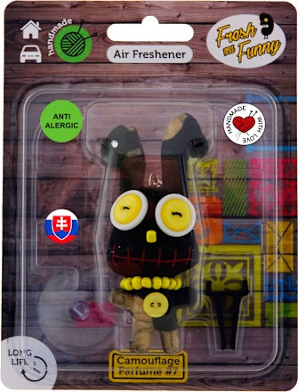 Vôňa do auta CAMOUFLAGE #7 zajac Fresh and Funny