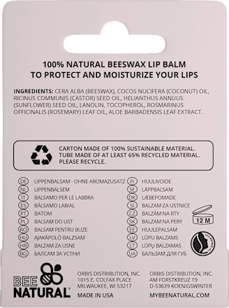 Lippenpflege Sensitive BEE NATURAL
