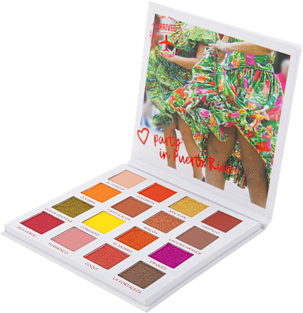 Paleta senčil za veke Party in Puerto Rico bh cosmetics