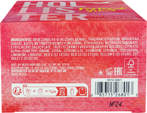 Festival Vibes For Her Woda perfumowana damska Hollister