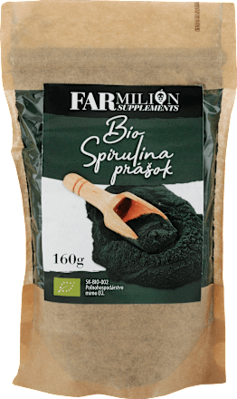 Bio Spirulina riasa v prášku FARMilion Supplements
