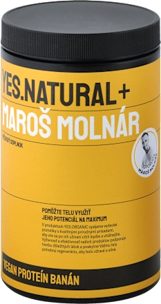 Vegan Proteín banán v prášku  YES.NATURAL
