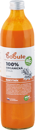 100 % Bio organická šťava Rakytník bobule