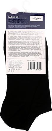 Stopki Męskie Bambus Air Czarny 39-42 Bellinda