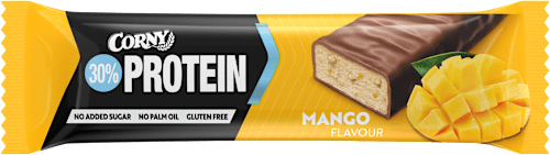 proteinová tyčinka mléčná čokoláda a mango Corny