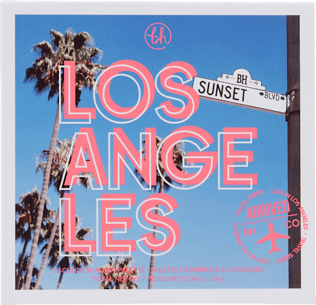 Paleta senčil za veke Lost in Los Angeles bh cosmetics