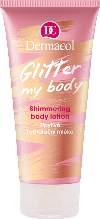 třpytivé tělové hydratační mléko Glitter my body Dermacol