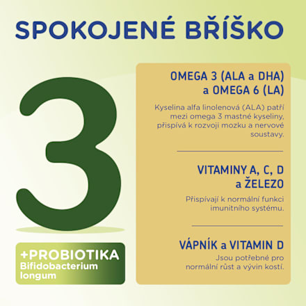 pokračovací mléčná kojenecká výživa 2 Sensitive 12m Sunar